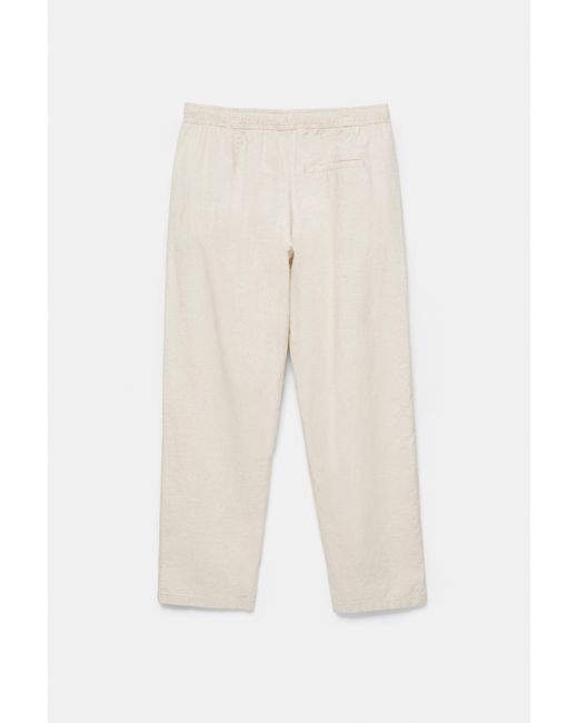 Pantalon Jogging Rustique Pull&Bear pour homme en coloris White