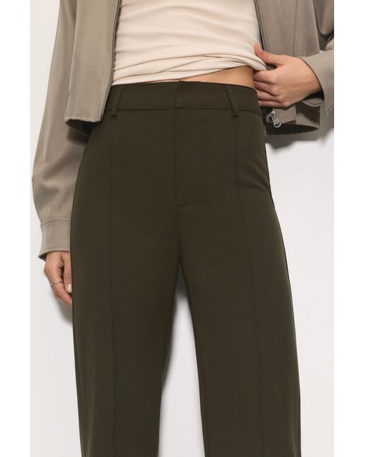 Pantaloni Eleganti Con Cucitura A Nervatura di Pull&Bear in Multicolor