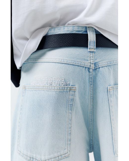Bermuda di Pull&Bear in Blue da Uomo
