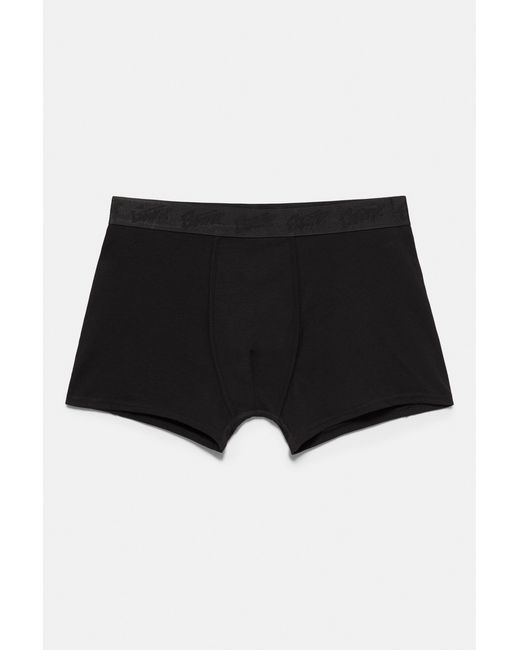 Pull&Bear Black Pack Of 3 Boxers for men