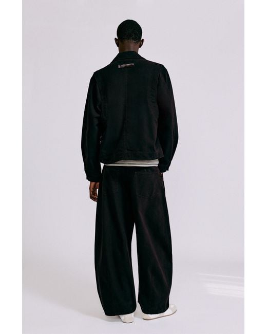 Giacca Con Alamari di Pull&Bear in Black da Uomo