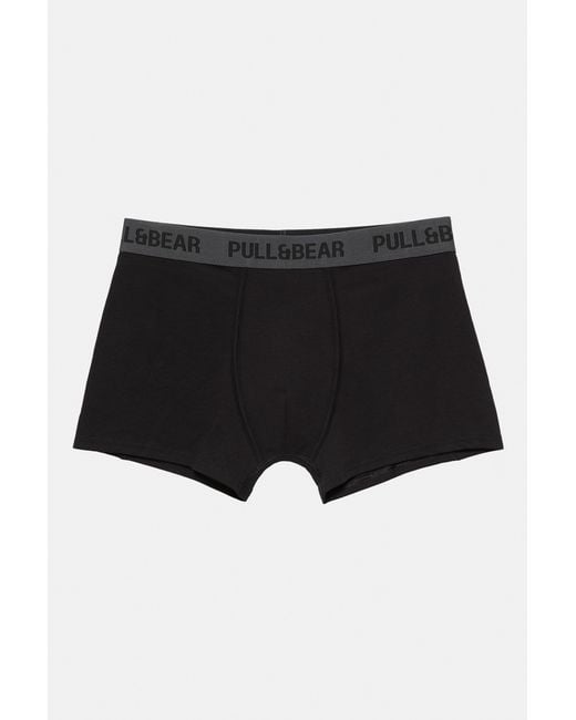 Lot De 3 Boxers Pull&Bear pour homme en coloris Black