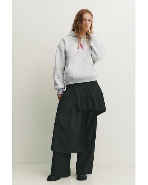 Pull&Bear Black The Met Hoodie