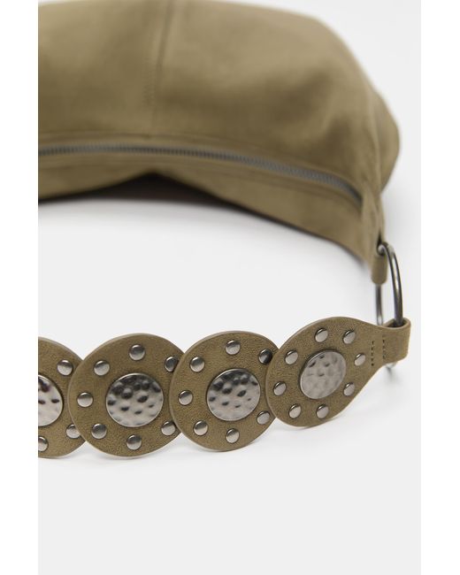 Pull&Bear Schoudertas Met Studs in het Blue