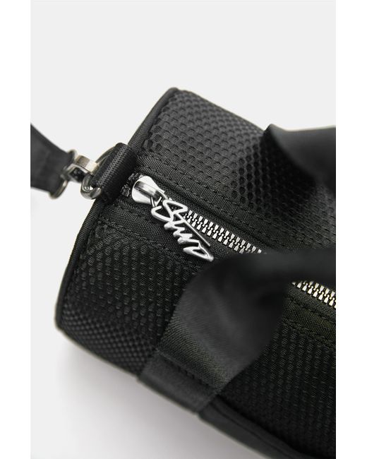 Borsa A Tracolla Rete Stwd di Pull&Bear in Black da Uomo