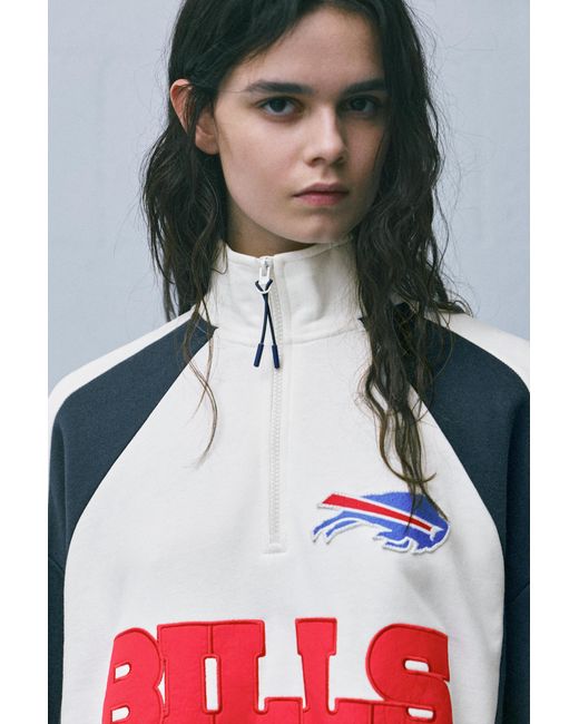 Pull&Bear Multicolor Nfl Bills Zip-Up Sweatshirt
