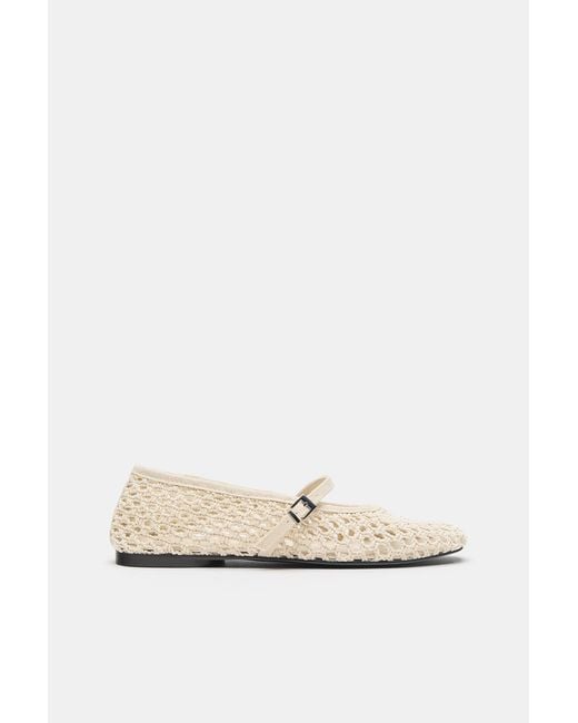 Pull&Bear Multicolor Crochet Ballerinas