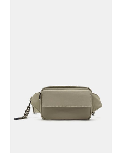 Pull&Bear Multicolor Embellished Belt Bag for men