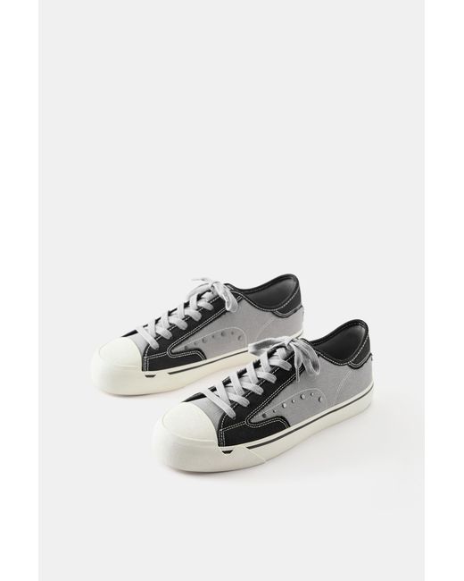 Pull&Bear Multicolor Multi-Piece Studded Trainers for men