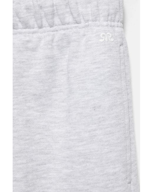Pull&Bear Bermuda Met Elastische Tailleband in het White