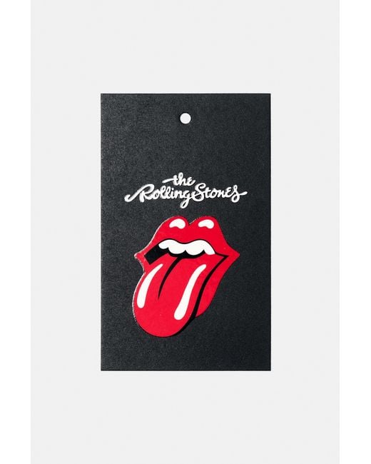 Pull&Bear Gray Rolling Stones Tank Top for men