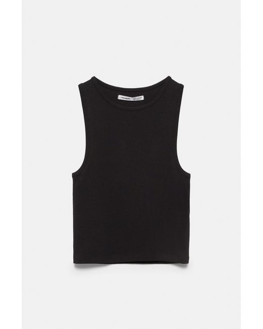 Pull&Bear Black Tank Top