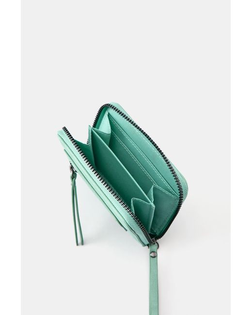 Portafogli Con Cerniera di Pull&Bear in Green