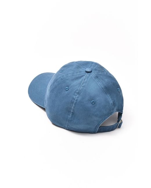 Pull&Bear Blue Embroidered Paris Cap