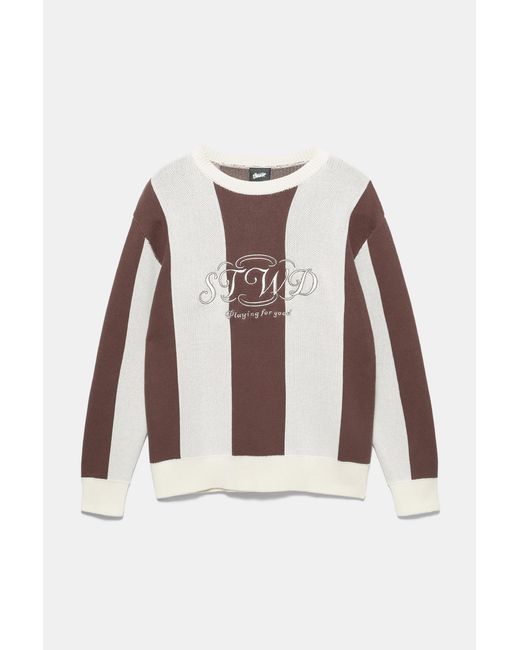 Pull À Rayures Stwd Pull&Bear pour homme en coloris Blue