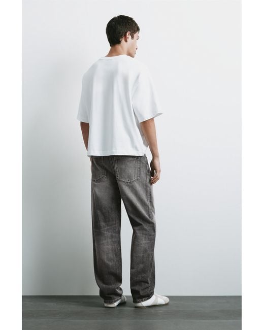 Jean Droit Pull&Bear pour homme en coloris Gray