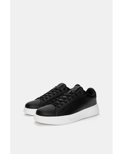 Pull&Bear Black Chunky Trainers for men
