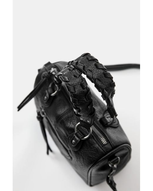 Pull&Bear Schoudertas in het Black