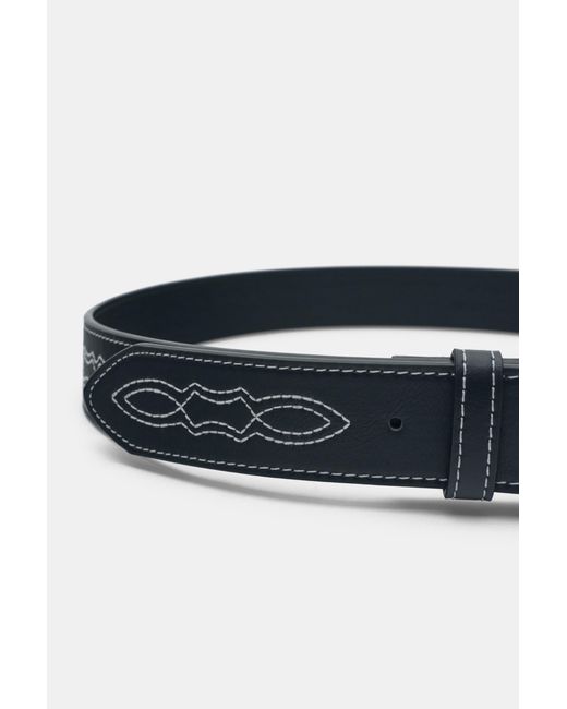 Cintura di Pull&Bear in Blue da Uomo