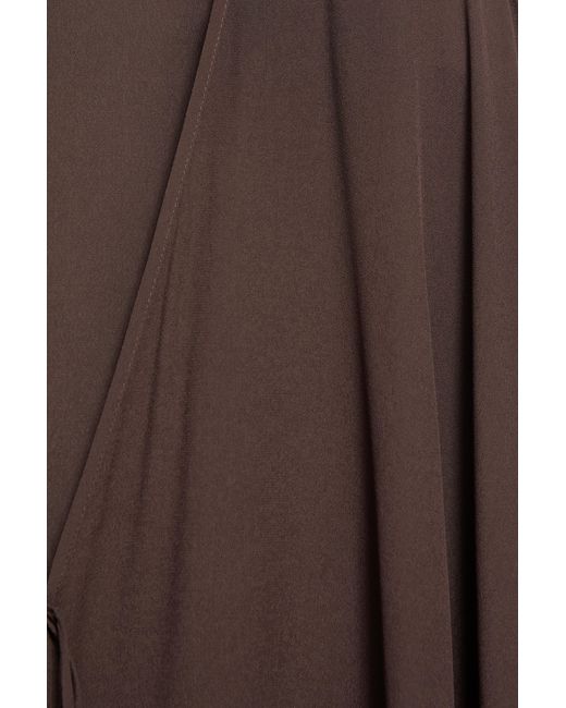 Blouse Fluide Style Cape Pull&Bear en coloris Black