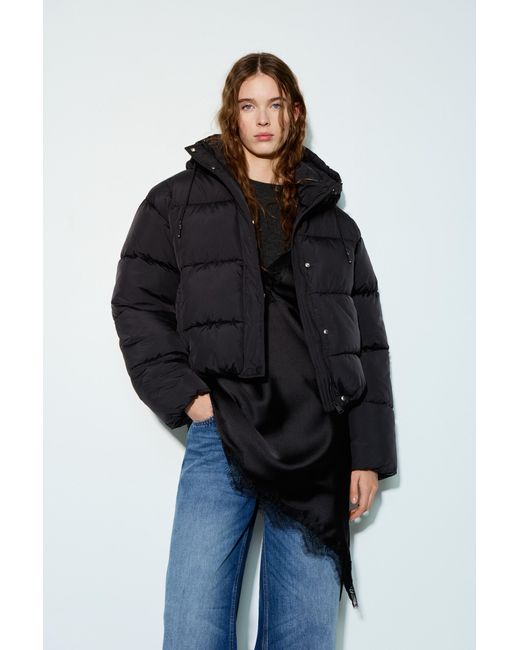 Doudoune À Capuche Pull&Bear en coloris Blue