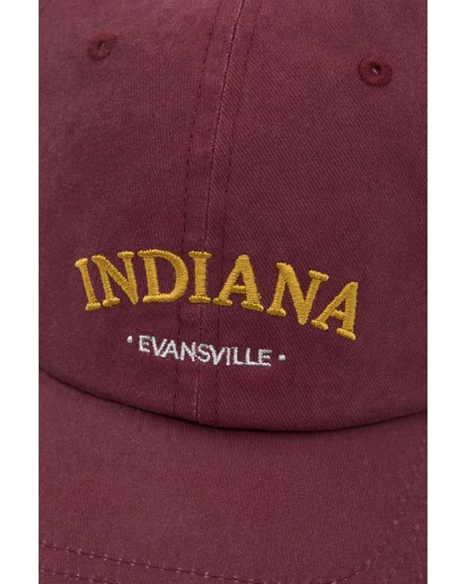 Pull&Bear Red Indiana-Cap