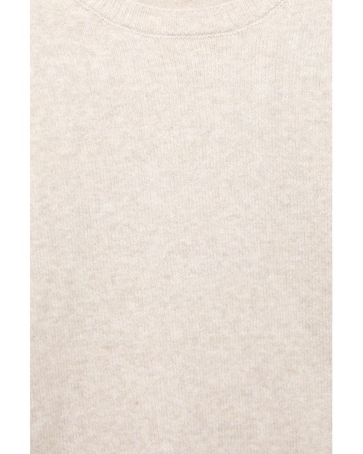Pull Doux Regular Fit Pull&Bear en coloris Natural