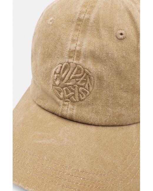 Pull&Bear Natural Golden Days Embroidered Cap for men