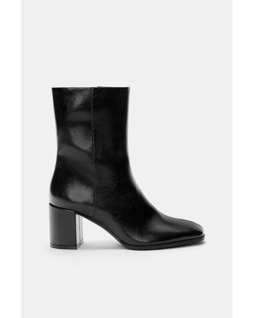 Pull&Bear Black Absatzstiefeletten