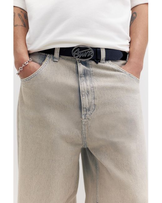 Pull&Bear Gürtel in Black für Herren