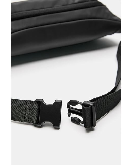 Marsupio Gommato di Pull&Bear in Black da Uomo