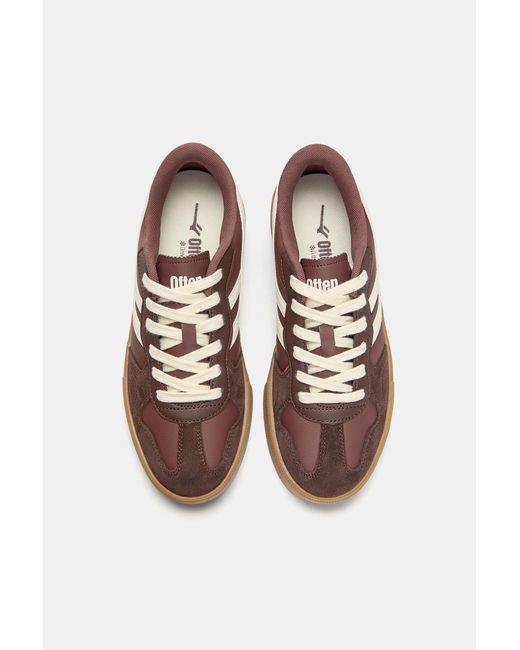 Pull&Bear Brown Retro Chunky Trainers