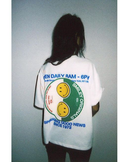 Pull&Bear Gray Smiley Yin Yang T-Shirt
