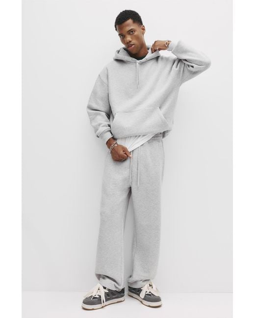 Pull&Bear Gray Stwd Multi-Piece Skate Trainers for men