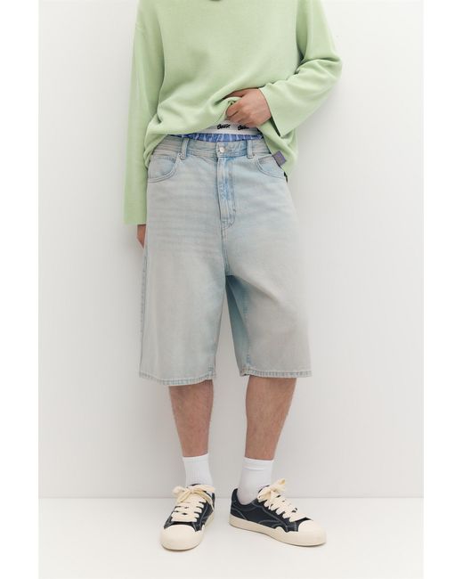 Bermuda di Pull&Bear in Gray da Uomo
