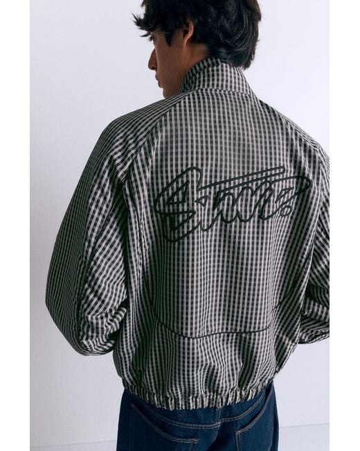 Pull&Bear Blue Stwd Sports Jacket for men