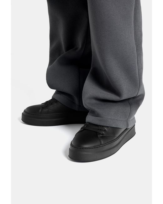 Pull&Bear Black Chunky Trainers for men