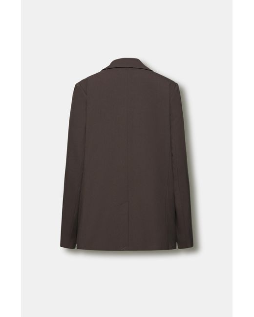 Pull&Bear Brown Basic-Blazer
