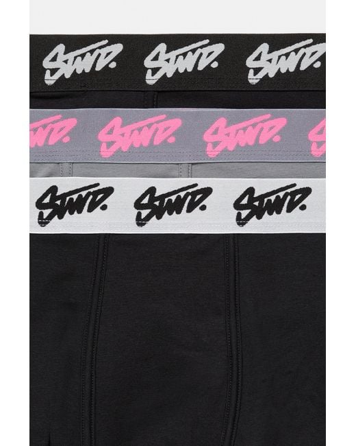 Pull&Bear Multicolor 3-Pack Of Boxers for men