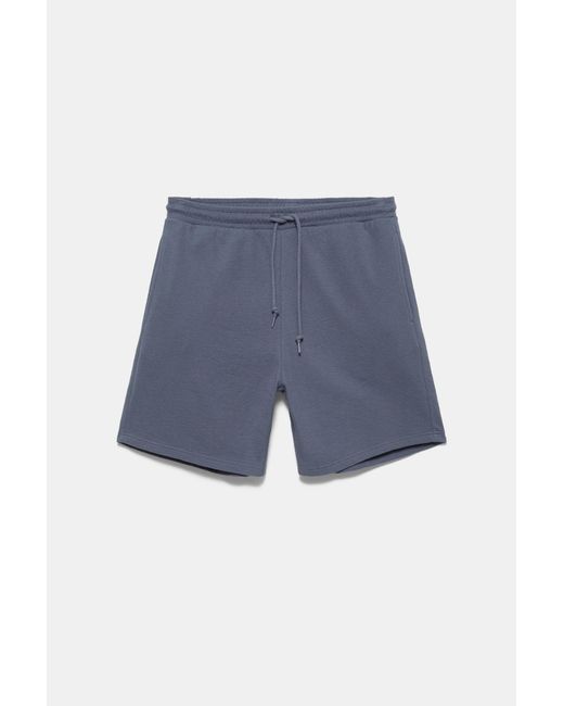 Pull&Bear Bermuda in het Blue voor heren