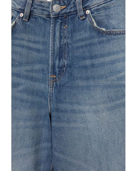 Pull&Bear Denim Jorts Met Lage Taille in het Blue
