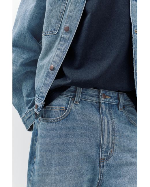 Pull&Bear Baggy Jeans in het Blue voor heren