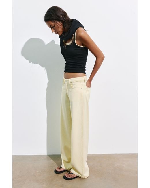 Pull&Bear Oversized Baggy Jeans in het Multicolor