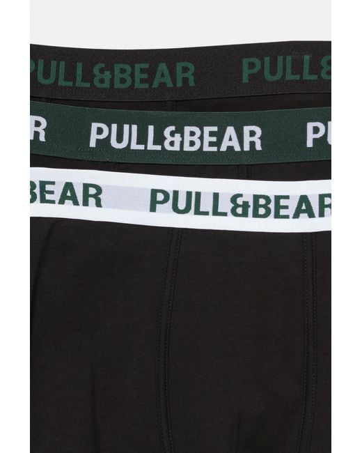 Lot De 3 Boxers Pull&Bear pour homme en coloris Black