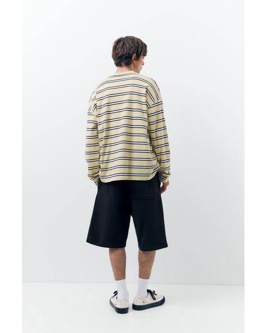 Pull&Bear Skater Bermuda in het Blue voor heren
