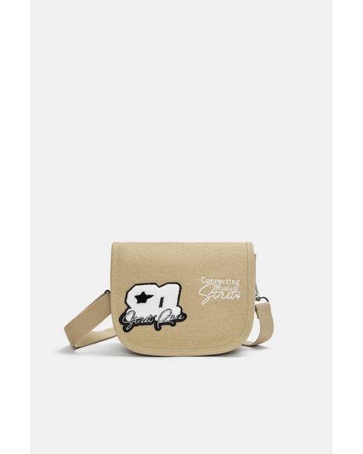 Pull&Bear Natural Stwd Crossbody Bag for men