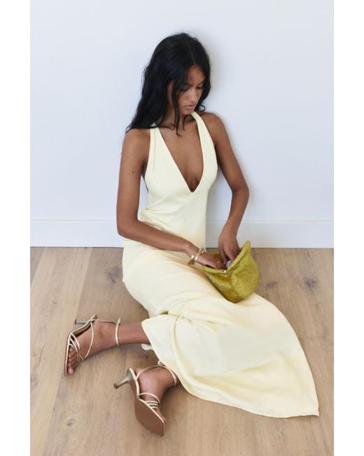 Pull&Bear Natural Strappy High-Heel Sandals