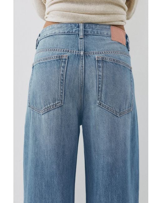 Jean Baggy Oversize Pull&Bear en coloris Blue