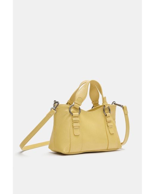 Pull&Bear Metallic Crossbody Bag With Rings