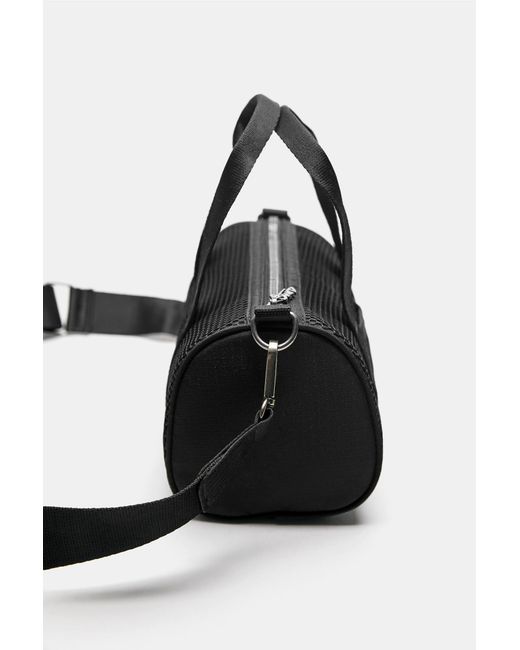 Borsa A Tracolla Rete Stwd di Pull&Bear in Black da Uomo